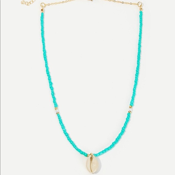 Beaded Shell Necklace - Picture 2 of 4